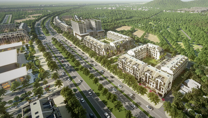 Nhà phố thương mại sinh lời kép